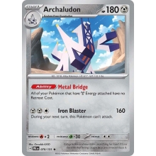 POKEMON PRISMATIC EVOLUTIONS CARTA ARCHALUDON HOLO