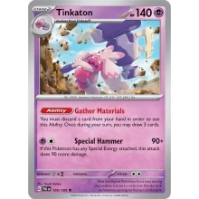 POKEMON PALDEA EVOLVED CARTA TINKATON REVERSE