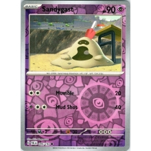 POKEMON PALDEA EVOLVED CARTA SANDYGAST REVERSE