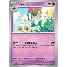 POKEMON SCARLET AND VIOLET CARTA FLOETTE COMUN