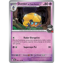 POKEMON DESTINED RIVALS CARTA TEAM ROCKETS DOTTLER