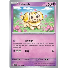 POKEMON SCARLET AND VIOLET CARTA FIDOUGH REVERSE