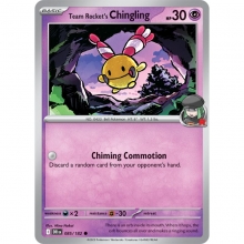 POKEMON DESTINED RIVALS CARTA TEAM ROCKETS CHINGLING COMUN