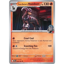 POKEMON DESTINED RIVALS CARTA TEAM ROCKETS HOUNDOOM POCO COMUN