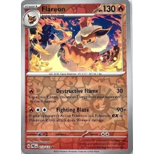 POKEMON PRISMATIC EVOLUTIONS CARTA FLAREON REVERSE