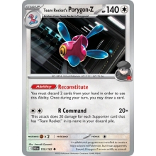 POKEMON PARADOX RIFT CARTA PORYGON Z COMUN