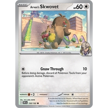 POKEMON JOURNEY TOGETHER CARTA ARVENS SKWOVET COMUN