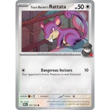 POKEMON DESTINED RIVALS CARTA TEAM ROCKETS RATTATA COMUN