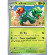 POKEMON SCARLET & VIOLET CARTA SCOVILLAIN REVERSE