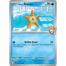 POKEMON DESTINED RIVALS CARTA MISTYS STARYU COMUN
