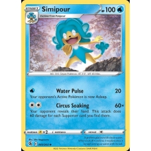 POKEMON FUSION STRIKE CARTA SIMIPOUR REVERSE