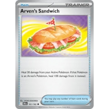 POKEMON DESTINED RIVALS CARTA ARVENS SANDWICH POCO COMUN