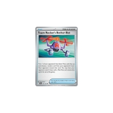 POKEMON DESTINED RIVALS CARTA TEAM ROCKETS BOTHER - BOT