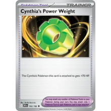 POKEMON DESTINED RIVALS CARTA CYNTHIAS WEIGHT POCO COMUN