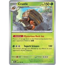 POKEMON DESTINED RIVALS CARTA CRUSTLE HOLO