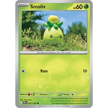 POKEMON DESTINED RIVALS CARTA SMOLIV COMUN