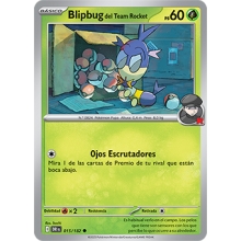 POKEMON DESTINED RIVALS CARTA TEAM ROCKETS BLIPBUG COMUN