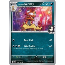 POKEMON DESTINED RIVALS CARTA MARNIES SCRAFTY REVERSE
