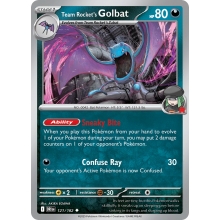 POKEMON DESTINED RIVALS CARTA TEAM ROCKETS GOLBAT POCO COMUN