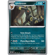POKEMON OBSIDIAN FLAMES CARTA UMBREON REVERSE