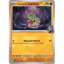POKEMON PRISMATIC EVOLUTIONS CARTA TEAM ROCKETS LARVITAR COMUN