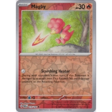 POKEMON PARADOX RIFT CARTA MAGBY REVERSE