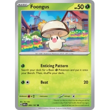 POKEMON OBSIDIAN FLAMES CARTA FOONGUS COMUN
