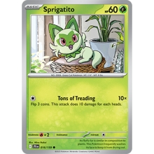 POKEMON JOURNEY TOGETHER CARTA SPRIGATITO COMUN