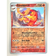 POKEMON SURGING SPARKS CARTA CENTISKORCH REVERSE