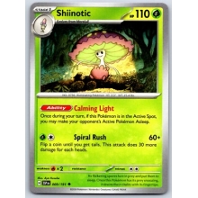 POKEMON SURGING SPARKS CARTA SHIINOTIC POCO COMUN