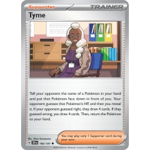 POKEMON SURGING SPARKS CARTA TYME POCO COMUN