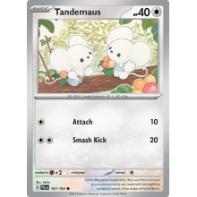 POKEMON PALDEA EVOLVED CARTA TANDEMAUS PROMO