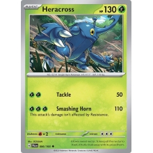 POKEMON PALDEA EVOLVED CARTA HERACROSS POCO COMUN