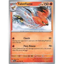 POKEMON PALDEA EVOLVED CARTA TALONFLAME POCO COMUN