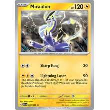POKEMON SCARLET & VIOLET CARTA MIRAIDON HOLO