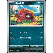 POKEMON SCARLET & VIOLET CARTA MASCHIFF COMUN