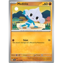 POKEMON SCARLET & VIOLET CARTA MEDITITE COMUN