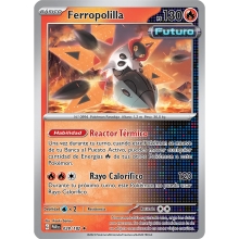 POKEMON PARADOX RIFT CARTA IRON MOTH REVERSE