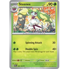 POKEMON PARADOX RIFT CARTA STEENEE POCO COMUN