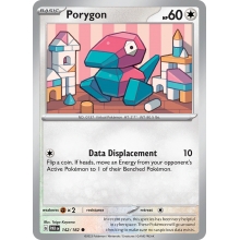 POKEMON PARADOX RIFT CARTA PORYGON COMUN