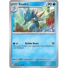 POKEMON PARADOX RIFT CARTA SEADRA COMUN