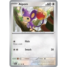 POKEMON PARADOX RIFT CARTA AIPOM COMUN