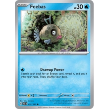 POKEMON PARADOX RIFT CARTA FEEBAS COMUN