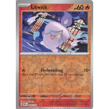 POKEMON OBSIDIAN FLAMES CARTA LITWICK REVERSE