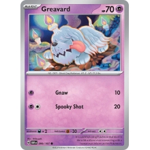 POKEMON OBSIDIAN FLAMES CARTA GREAVARD COMUN