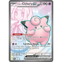 POKEMON SCARLET Y VIOLET PROMOS CARTA LILLIES CLEFAIRY EX FA PROMO