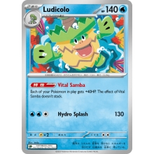 POKEMON JOURNEY TOGETHER CARTA LUDICOLO HOLO