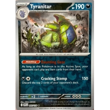 POKEMON JOURNEY TOGETHER CARTA TYRANITAR HOLO