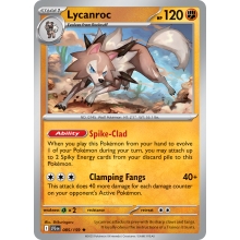 POKEMON JOURNEY TOGETHER CARTA LYCANROC HOLO