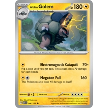 POKEMON JOURNEY TOGETHER CARTA ALOLAN GOLEM REVERSE